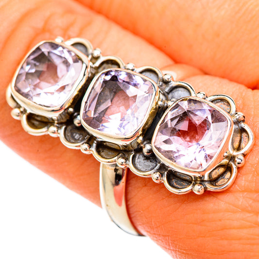 Kunzite Rings handcrafted by Ana Silver Co - RING104003