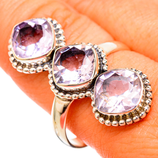 Kunzite Rings handcrafted by Ana Silver Co - RING104004
