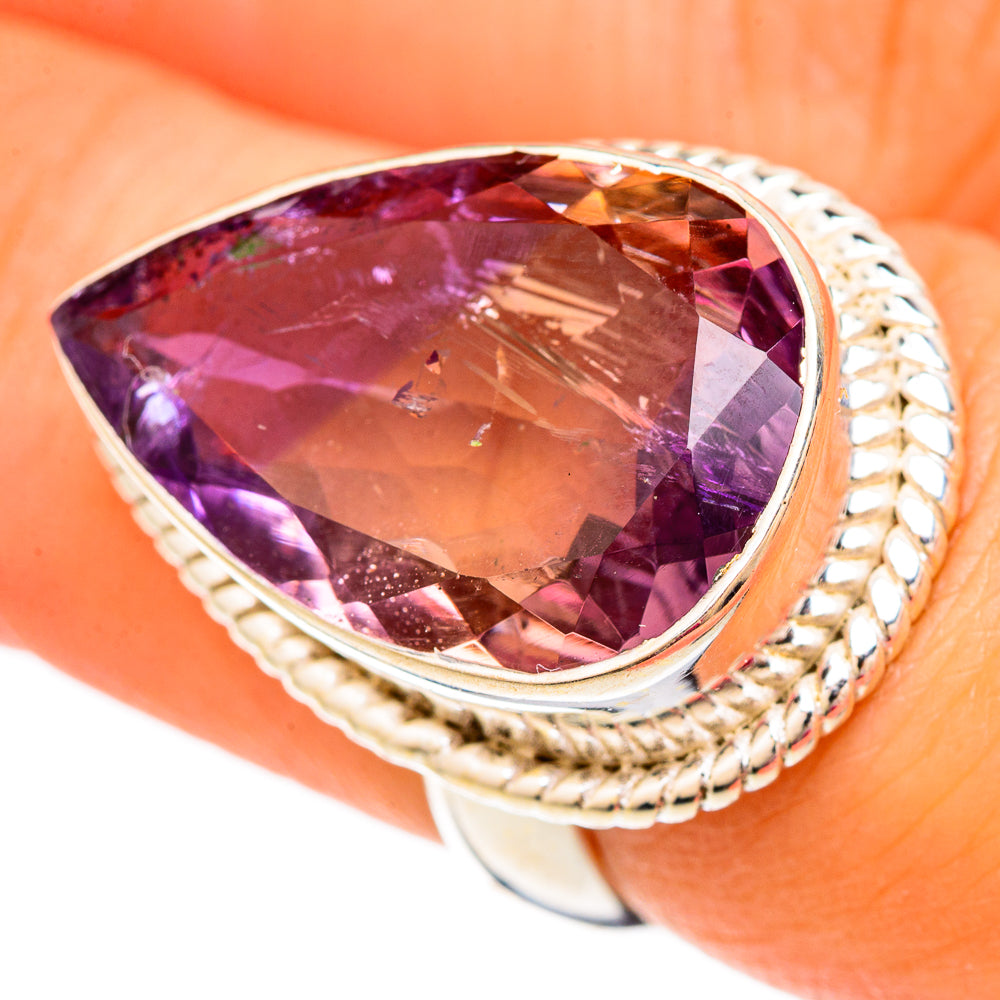 Ametrine Rings handcrafted by Ana Silver Co - RING104006