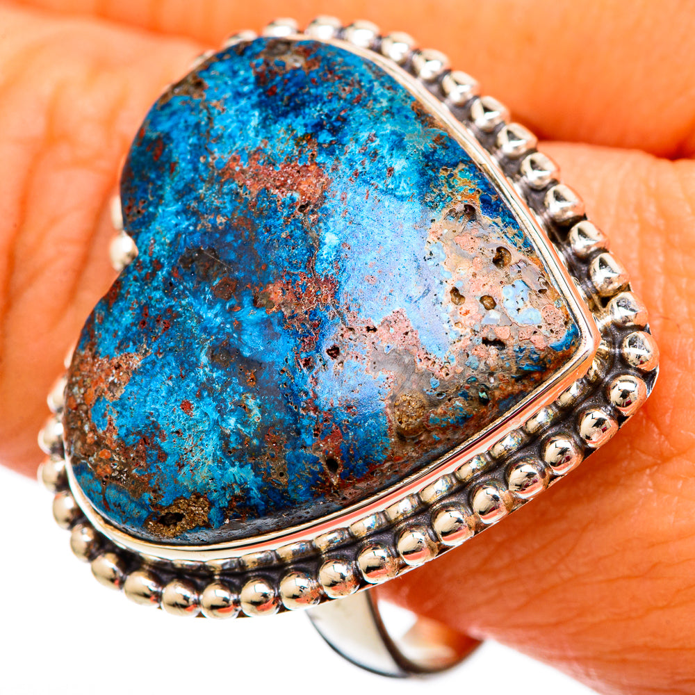 Shattuckite Rings handcrafted by Ana Silver Co - RING104011