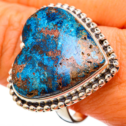 Shattuckite Rings handcrafted by Ana Silver Co - RING104011