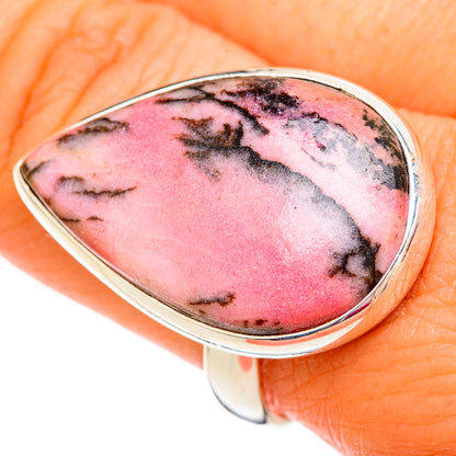 Rhodonite Rings handcrafted by Ana Silver Co - RING104020