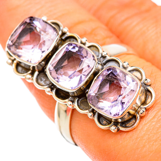 Kunzite Rings handcrafted by Ana Silver Co - RING104024