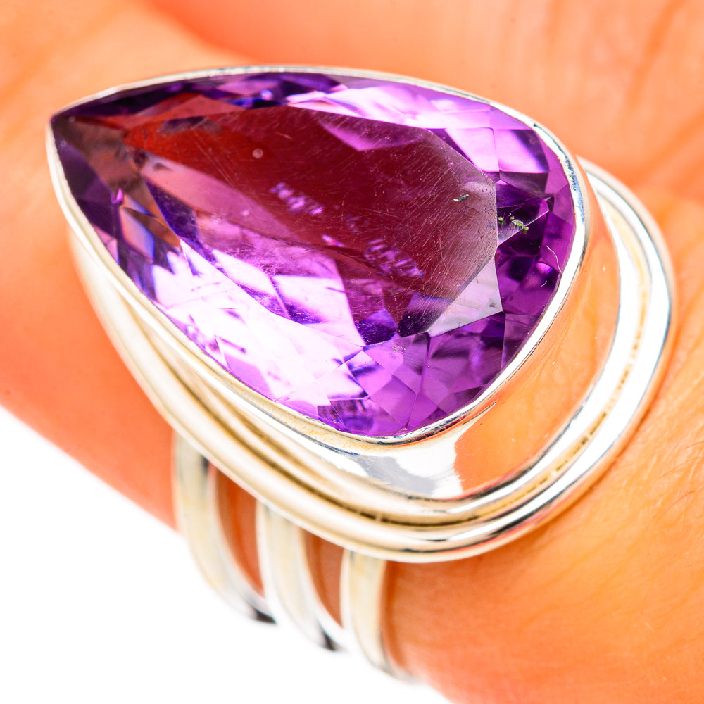 Amethyst Rings handcrafted by Ana Silver Co - RING104025