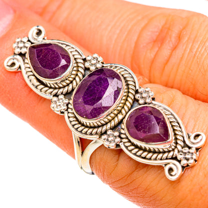 Ruby Rings handcrafted by Ana Silver Co - RING104060