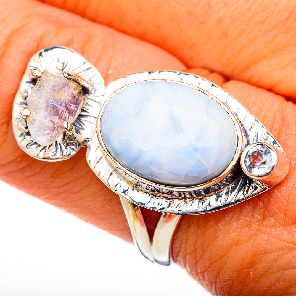 Owyhee Opal Rings handcrafted by Ana Silver Co - RING104115