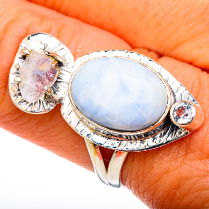 Owyhee Opal Rings handcrafted by Ana Silver Co - RING104115