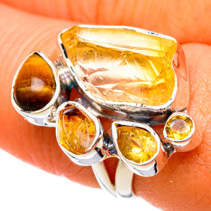 Citrine Rings handcrafted by Ana Silver Co - RING104123
