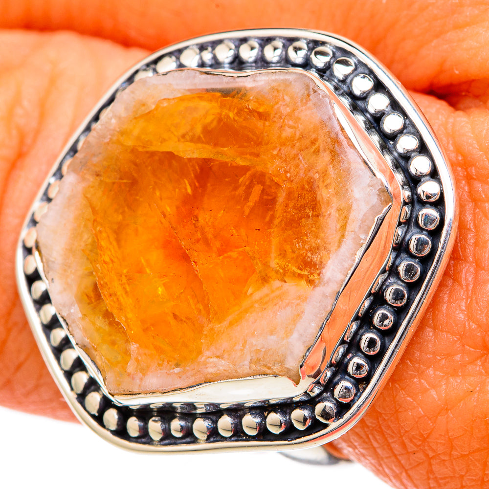 Citrine Rings handcrafted by Ana Silver Co - RING104124