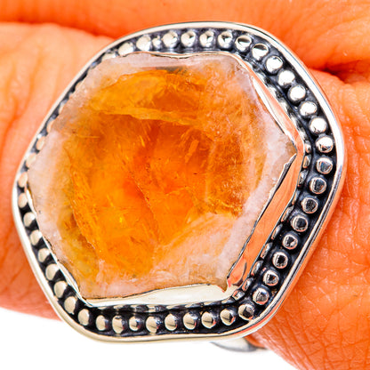 Citrine Rings handcrafted by Ana Silver Co - RING104124