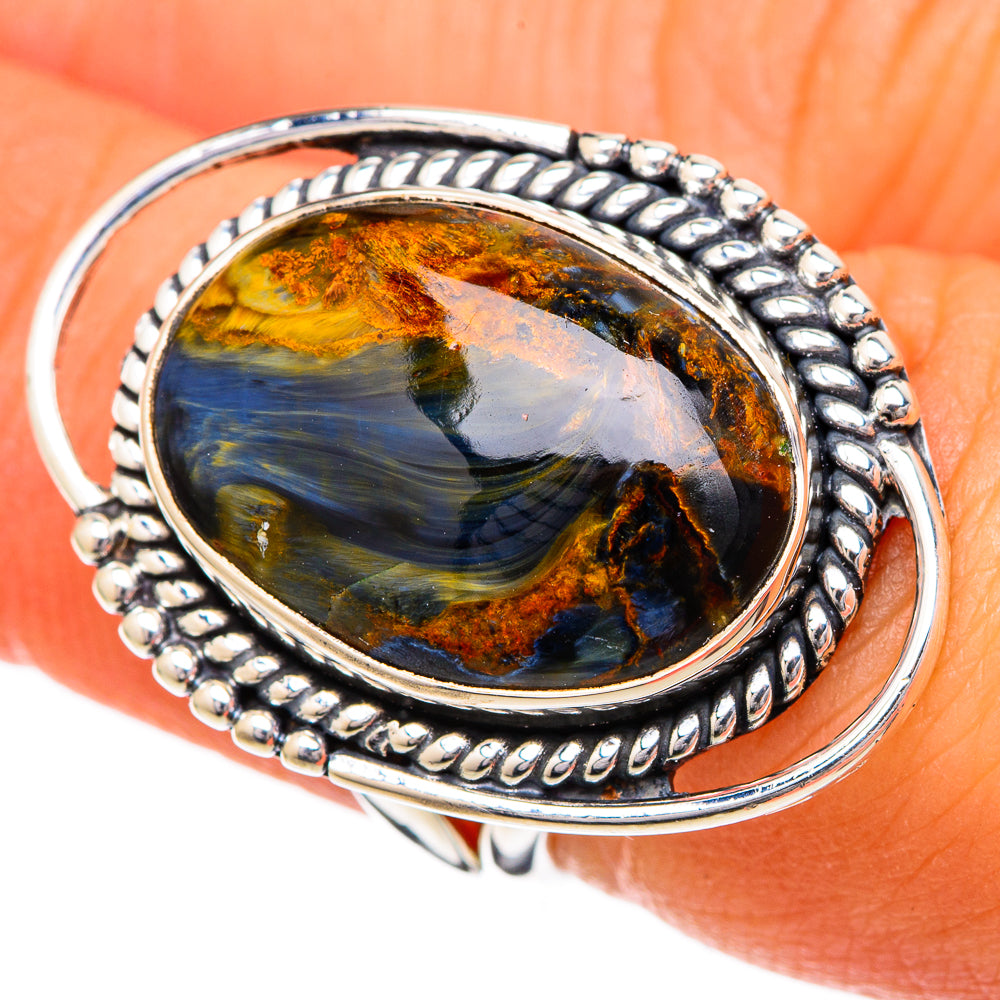 Pietersite Rings handcrafted by Ana Silver Co - RING104134
