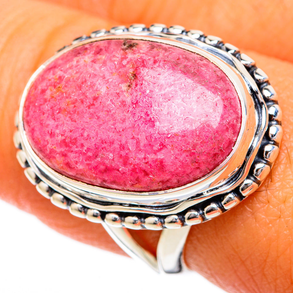 Rhodonite Rings handcrafted by Ana Silver Co - RING104154