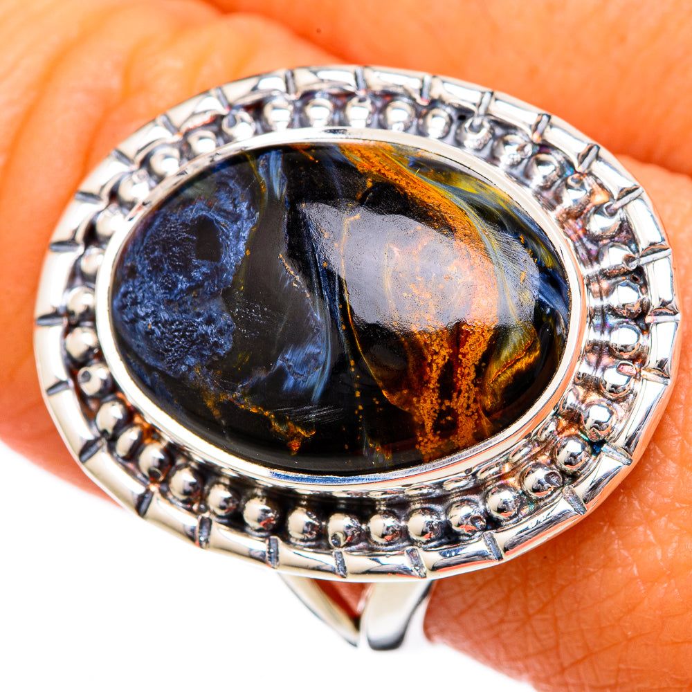 Pietersite Rings handcrafted by Ana Silver Co - RING104161