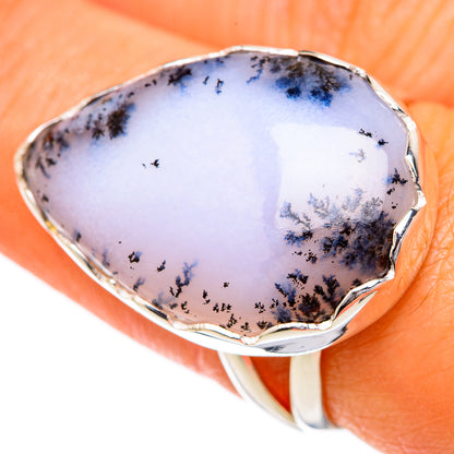Dendritic Opal Rings handcrafted by Ana Silver Co - RING104163