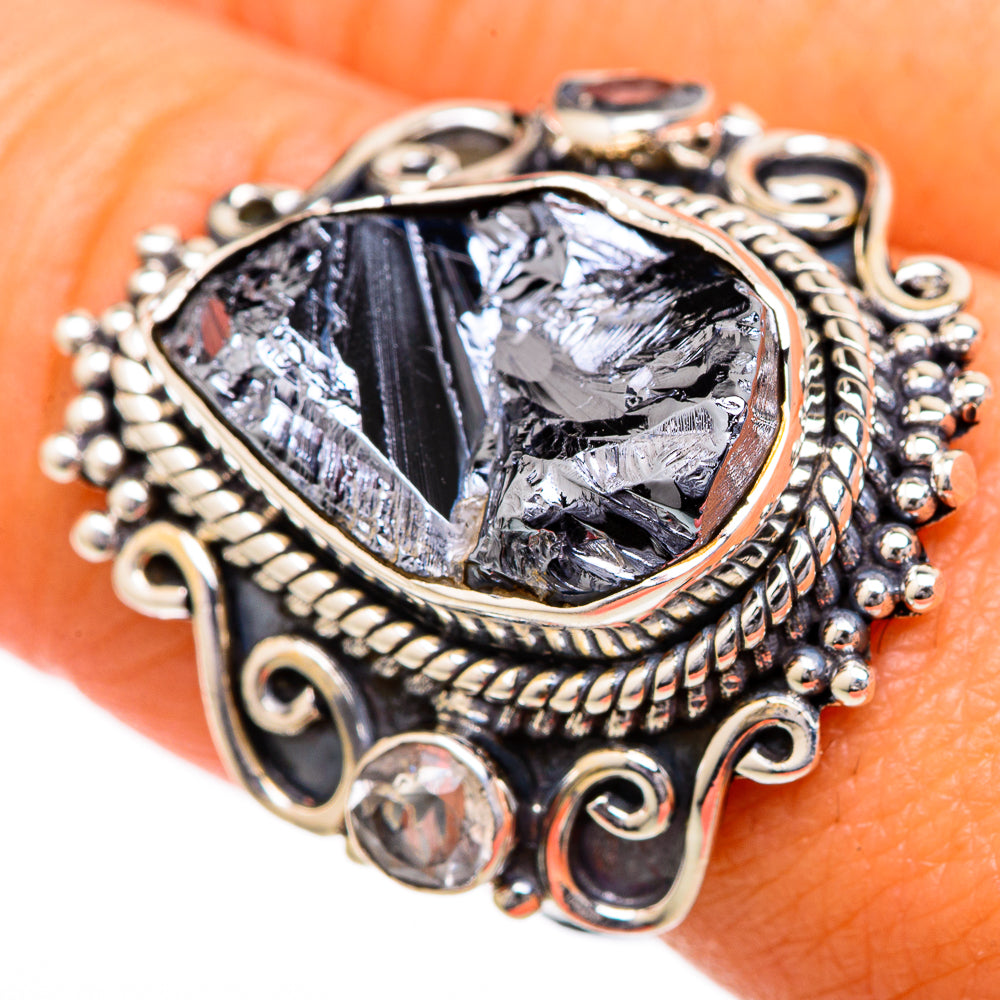 Shungite Rings handcrafted by Ana Silver Co - RING104166