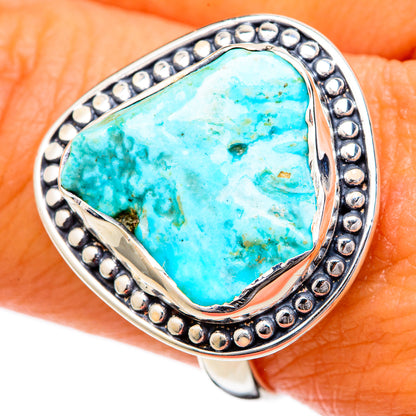 Chrysocolla Rings handcrafted by Ana Silver Co - RING104168