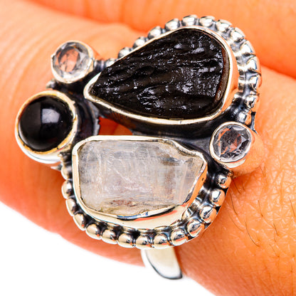 Tektite Rings handcrafted by Ana Silver Co - RING104183