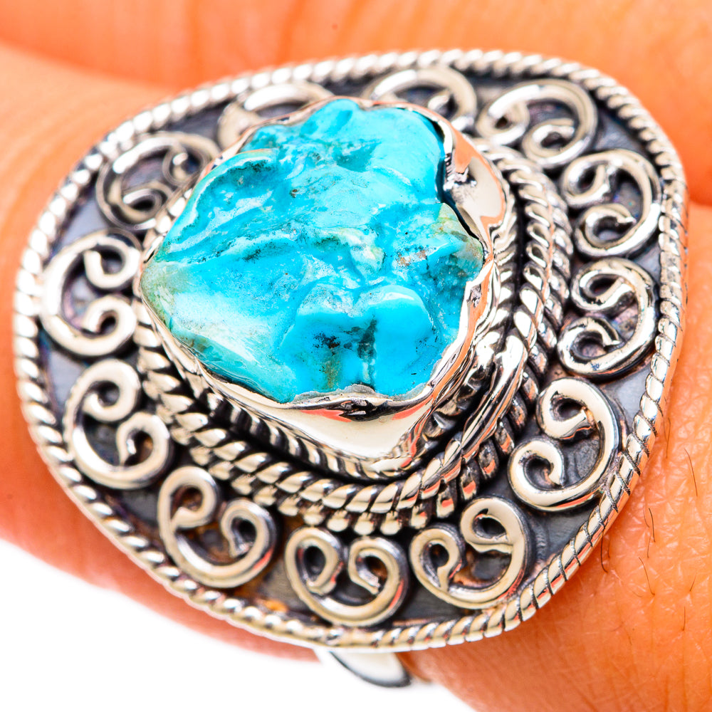 Chrysocolla Rings handcrafted by Ana Silver Co - RING104191