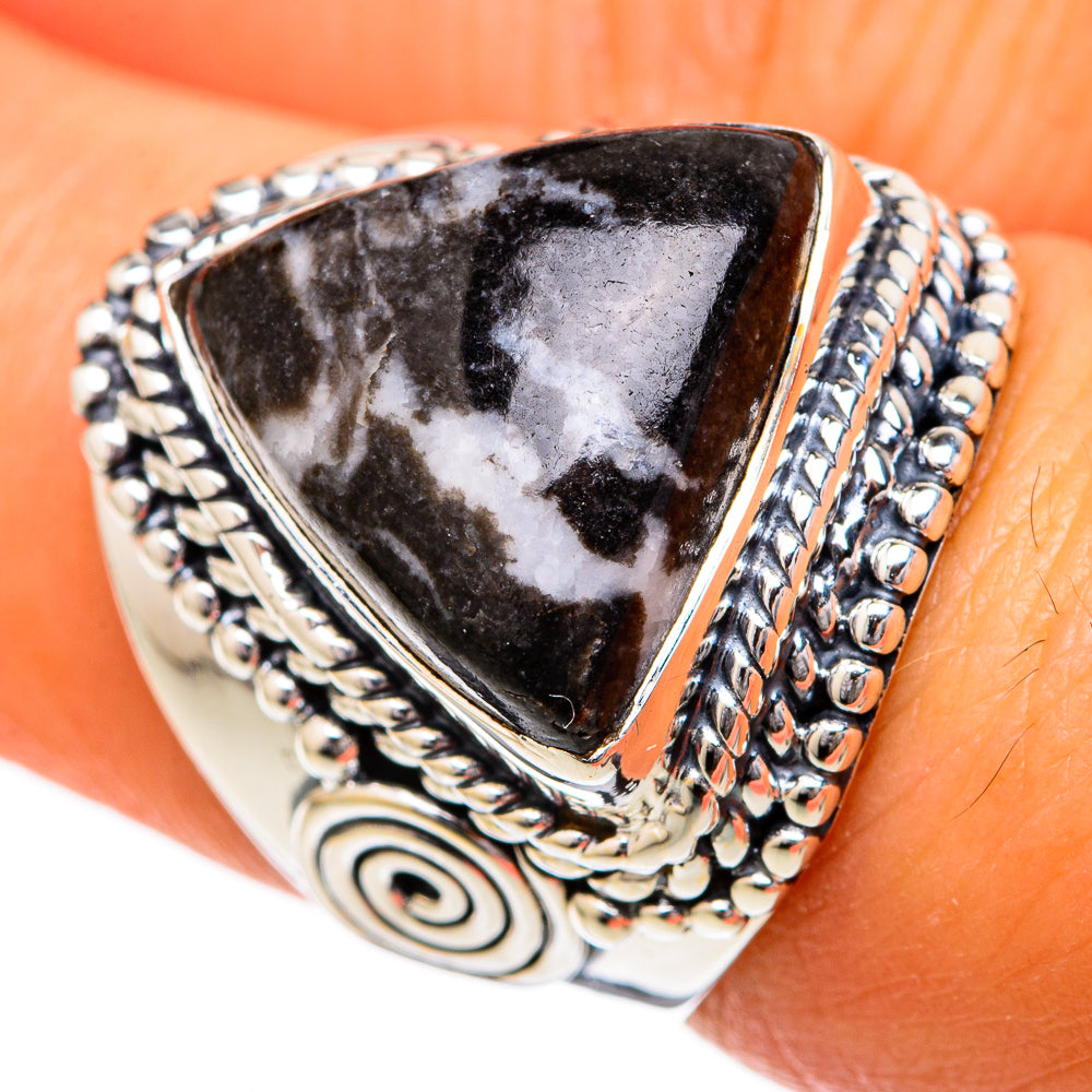 Pinolith Jasper Rings handcrafted by Ana Silver Co - RING104203