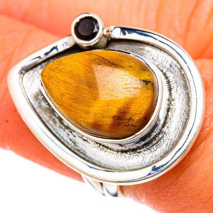 Tiger Eye Rings handcrafted by Ana Silver Co - RING104217