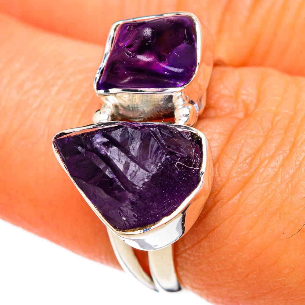 Amethyst Rings handcrafted by Ana Silver Co - RING104220