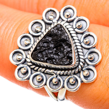 Tektite Rings handcrafted by Ana Silver Co - RING104250