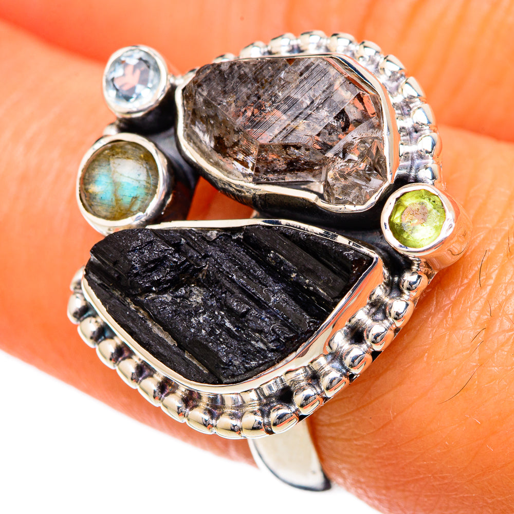 Tektite Rings handcrafted by Ana Silver Co - RING104252