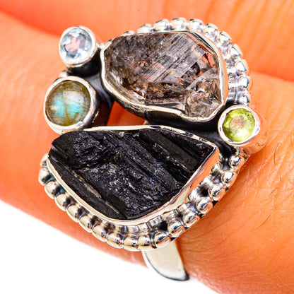 Tektite Rings handcrafted by Ana Silver Co - RING104252