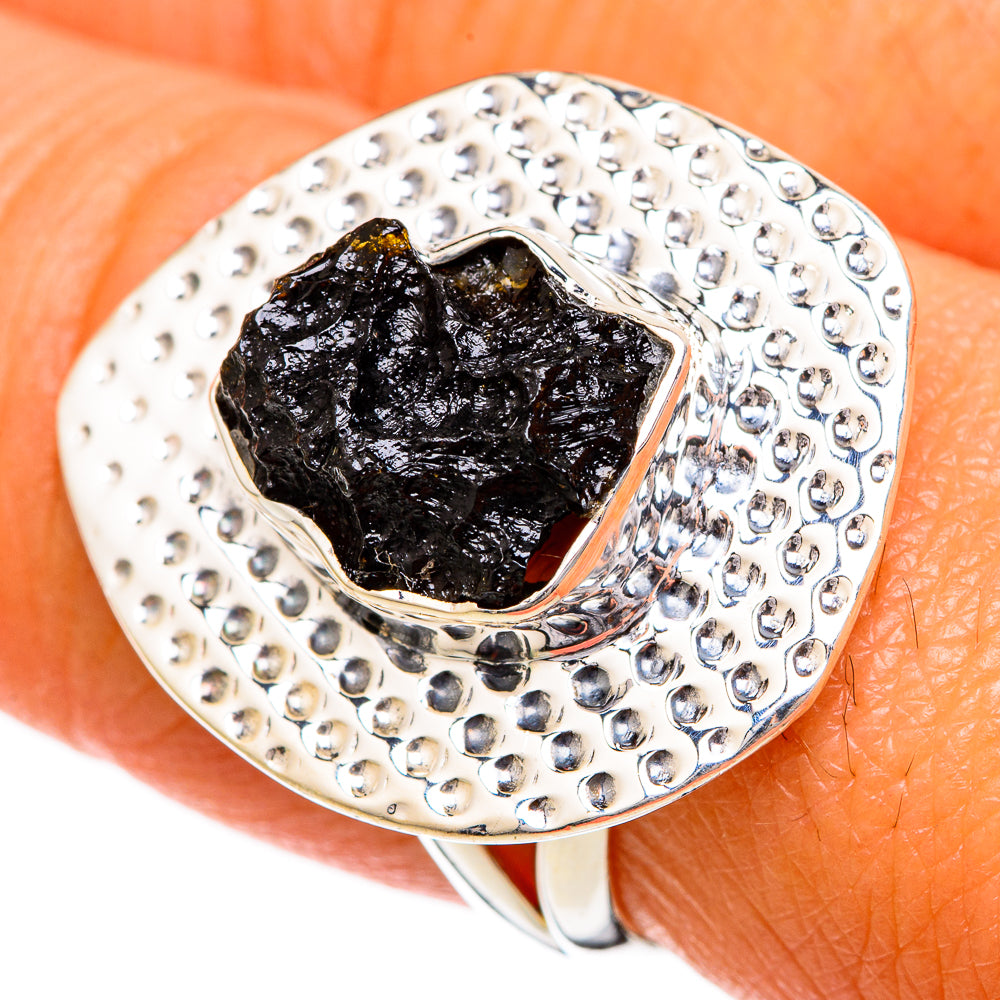 Tektite Rings handcrafted by Ana Silver Co - RING104254