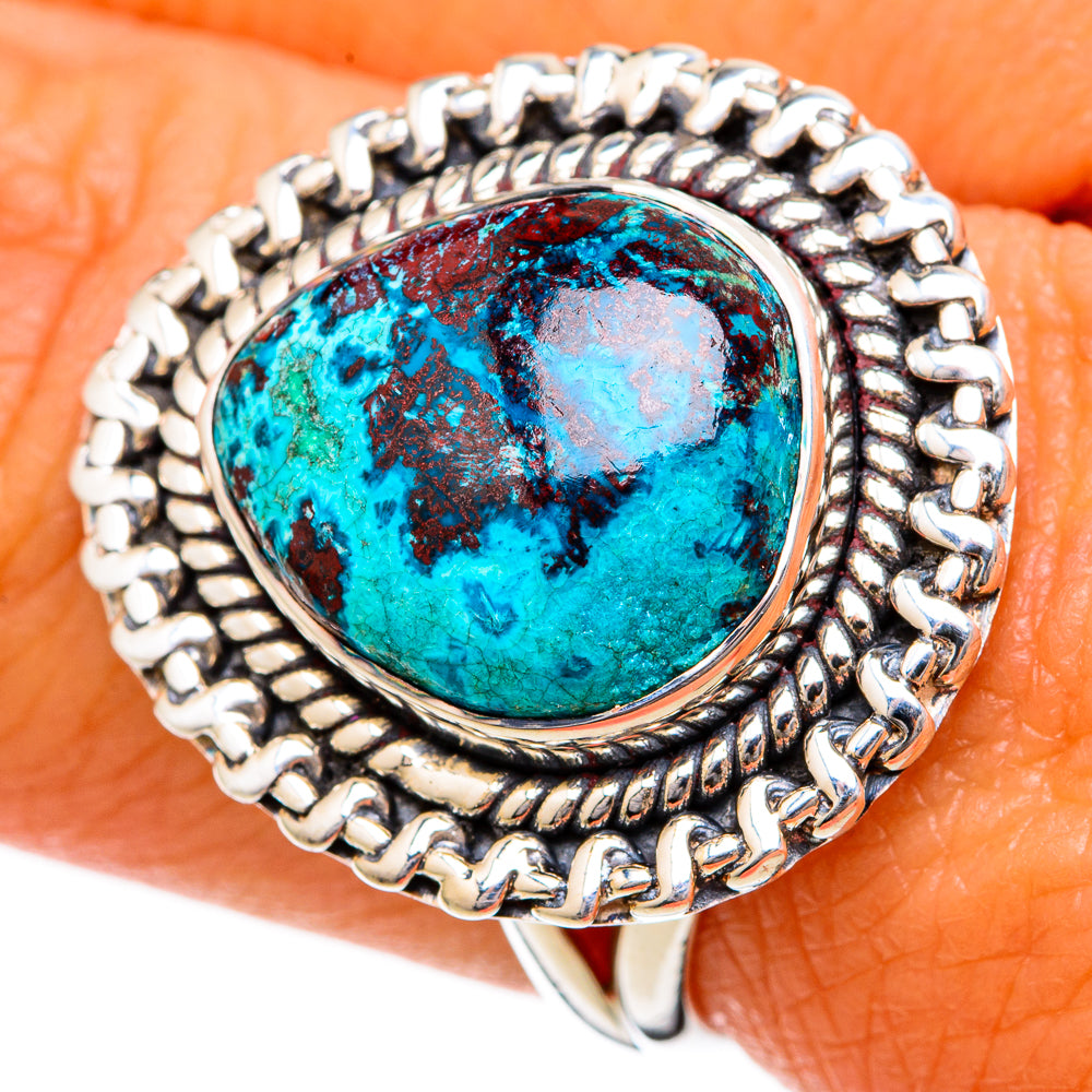 Shattuckite Rings handcrafted by Ana Silver Co - RING104282