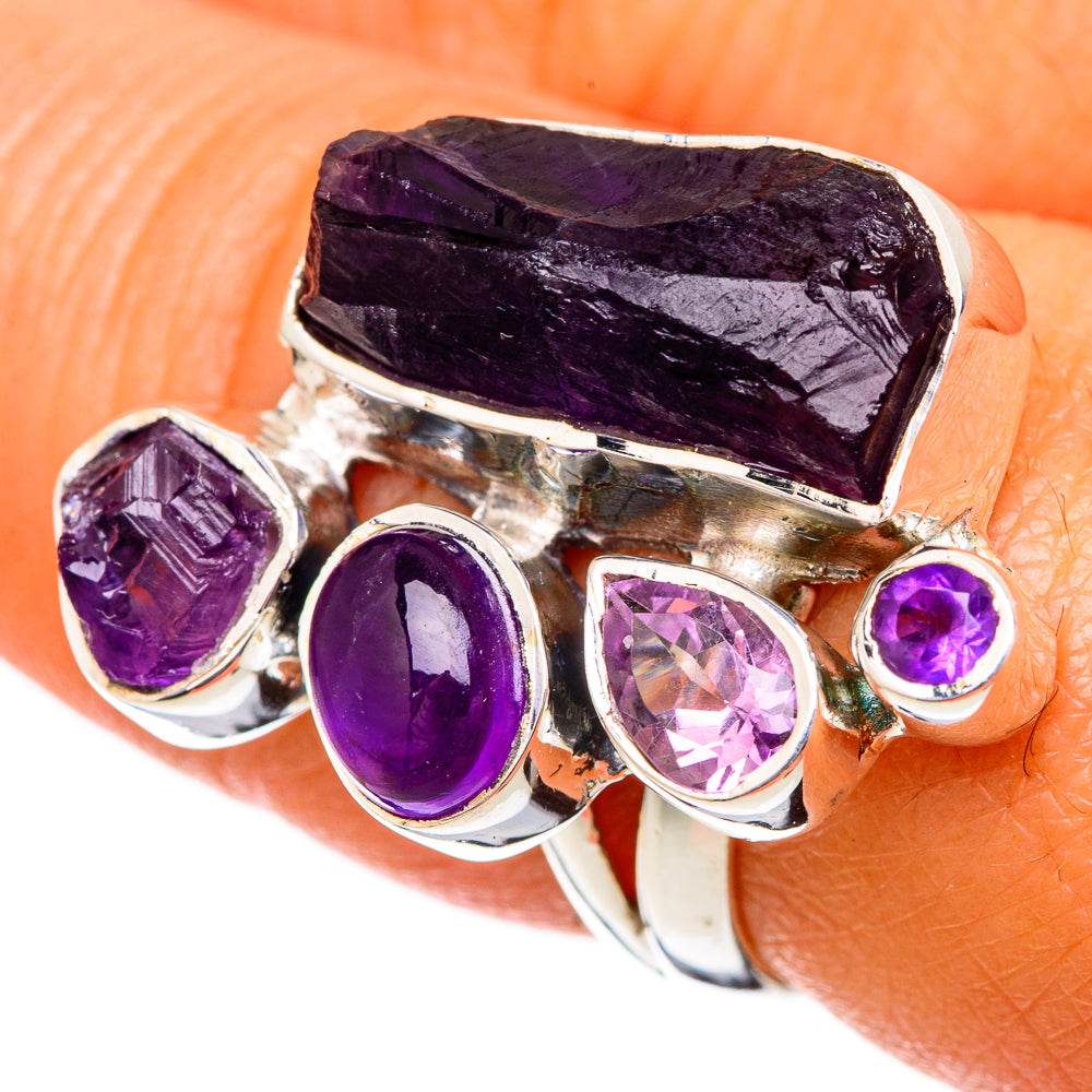 Amethyst Rings handcrafted by Ana Silver Co - RING104292