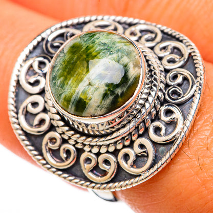Ocean Jasper Rings handcrafted by Ana Silver Co - RING104302
