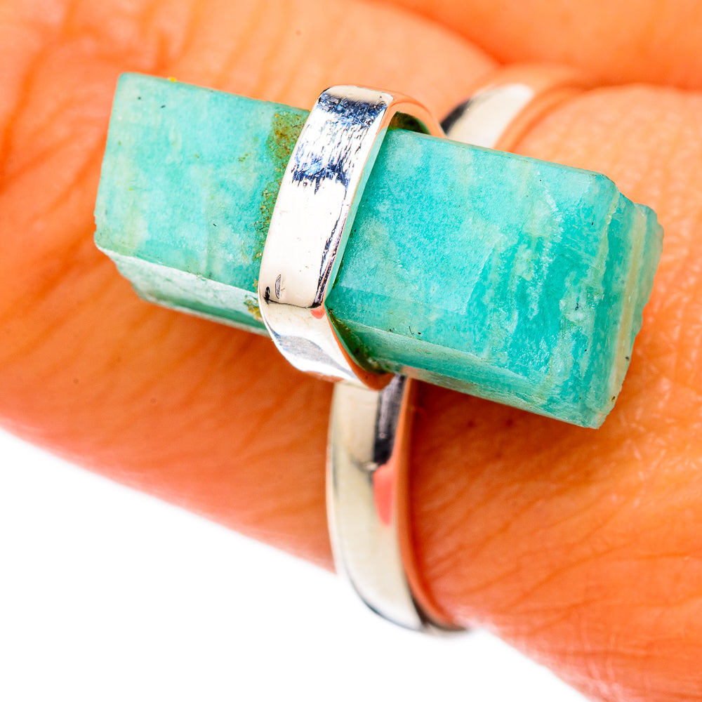 Amazonite Rings handcrafted by Ana Silver Co - RING104306