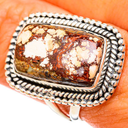 Wild Horse Jasper Rings handcrafted by Ana Silver Co - RING104310