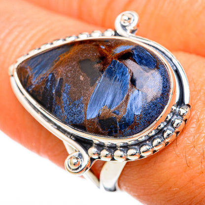 Pietersite Rings handcrafted by Ana Silver Co - RING104315