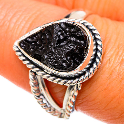 Tektite Rings handcrafted by Ana Silver Co - RING104316