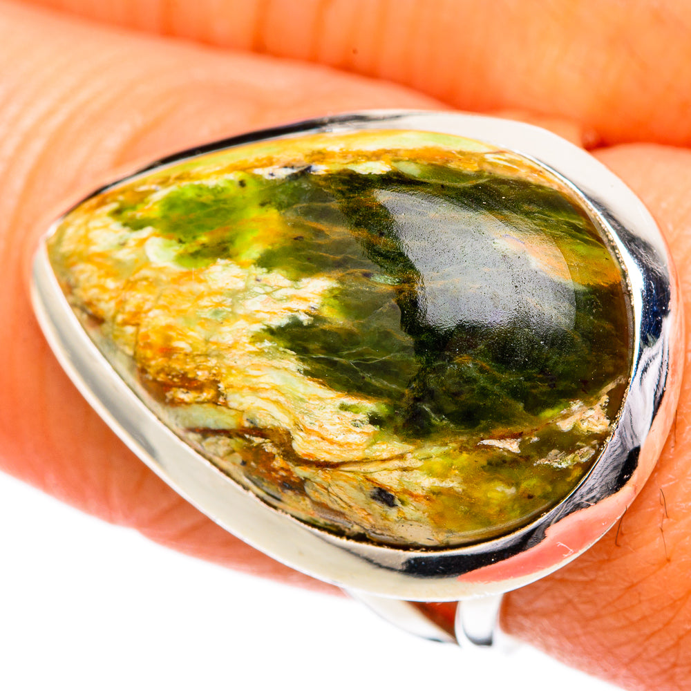 Ocean Jasper Rings handcrafted by Ana Silver Co - RING104334