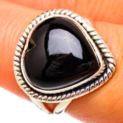 Black Onyx Rings handcrafted by Ana Silver Co - RING104340
