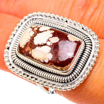 Wild Horse Jasper Rings handcrafted by Ana Silver Co - RING104356