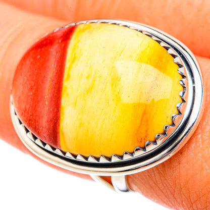 Mookaite Rings handcrafted by Ana Silver Co - RING104358