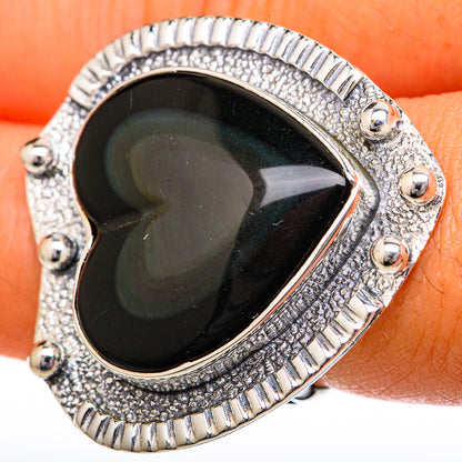 Black Onyx Rings handcrafted by Ana Silver Co - RING104368