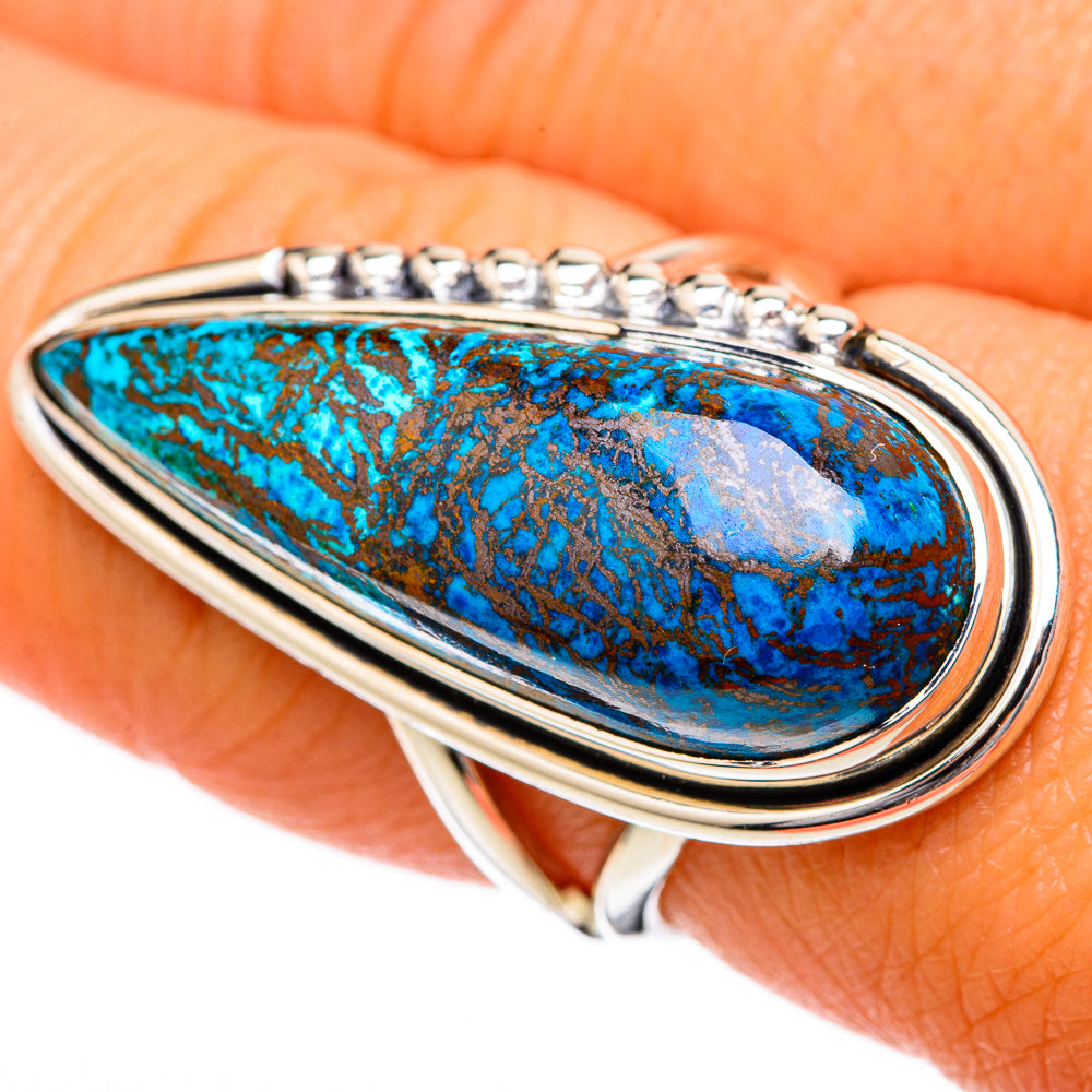Shattuckite Rings handcrafted by Ana Silver Co - RING104378