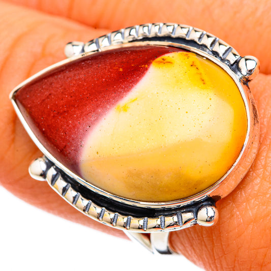 Mookaite Rings handcrafted by Ana Silver Co - RING104392