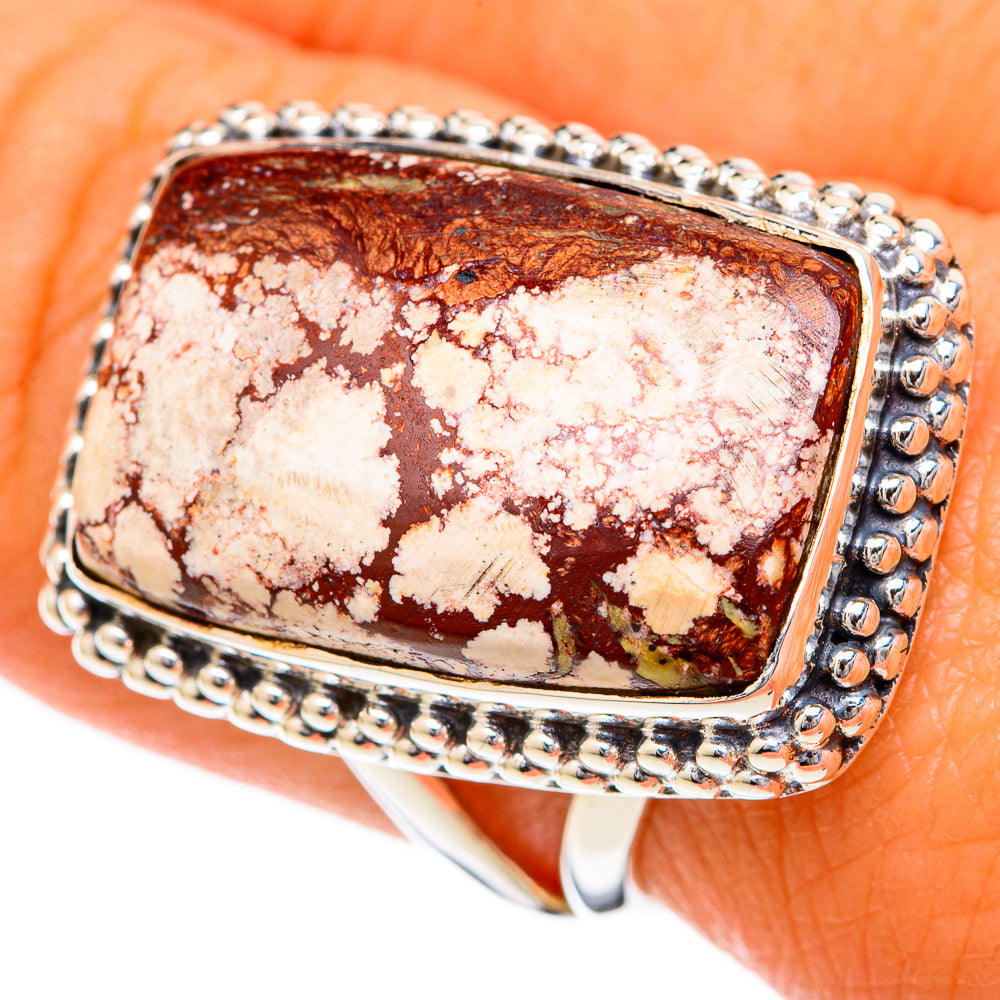 Wild Horse Jasper Rings handcrafted by Ana Silver Co - RING104393