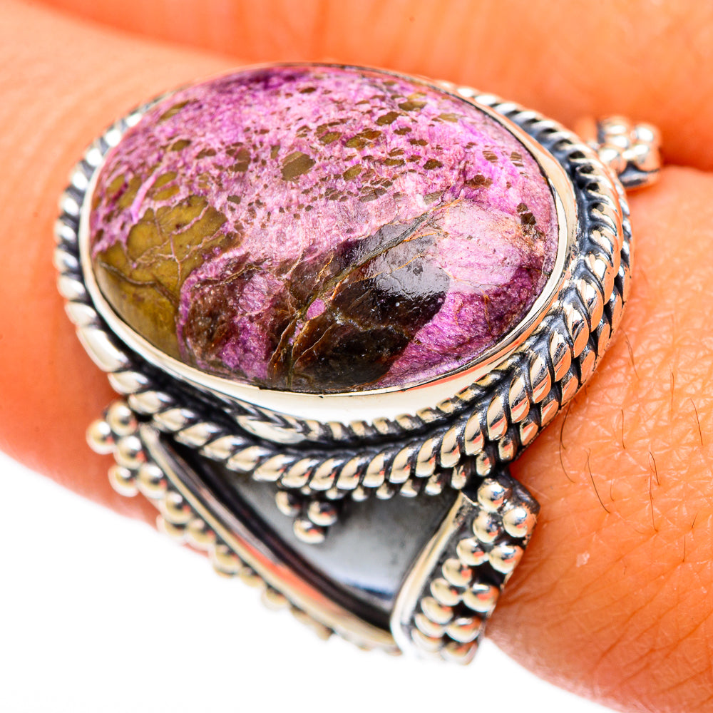 Stichtite Rings handcrafted by Ana Silver Co - RING104401