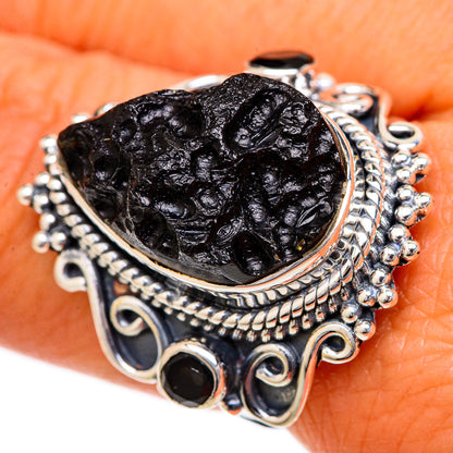 Tektite Rings handcrafted by Ana Silver Co - RING104407