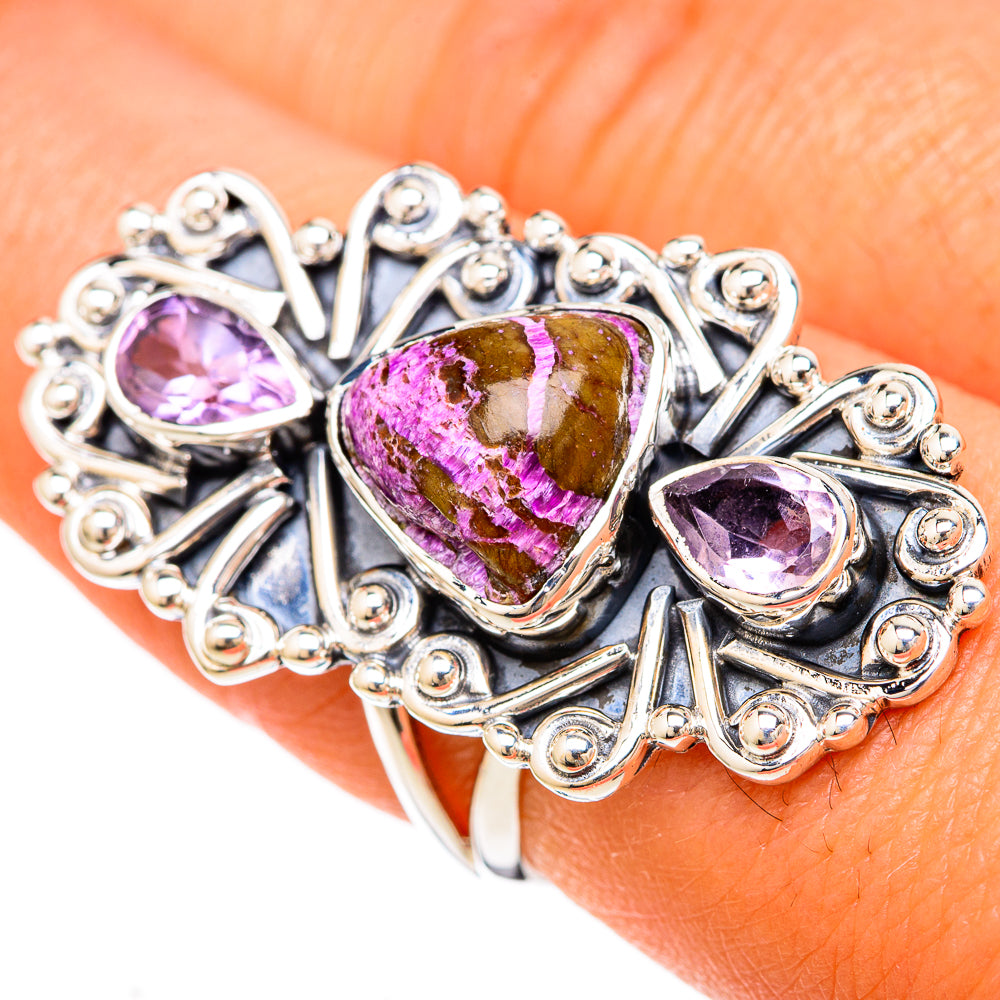 Stichtite Rings handcrafted by Ana Silver Co - RING104431
