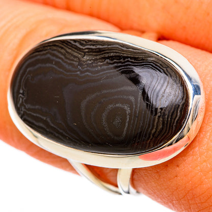 Psilomelane Rings handcrafted by Ana Silver Co - RING104433