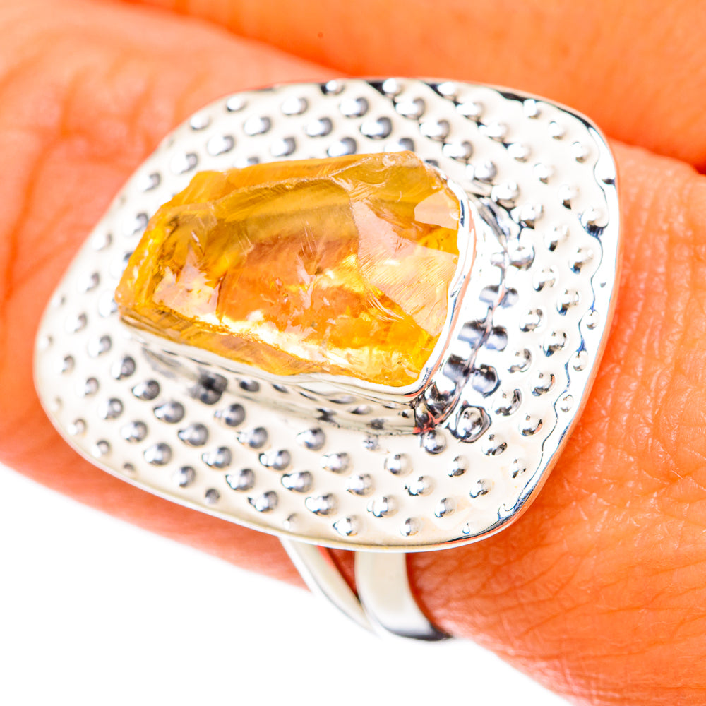 Citrine Rings handcrafted by Ana Silver Co - RING104451