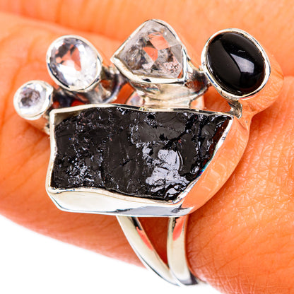 Tektite Rings handcrafted by Ana Silver Co - RING104457